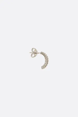 1987 tennis stud earring