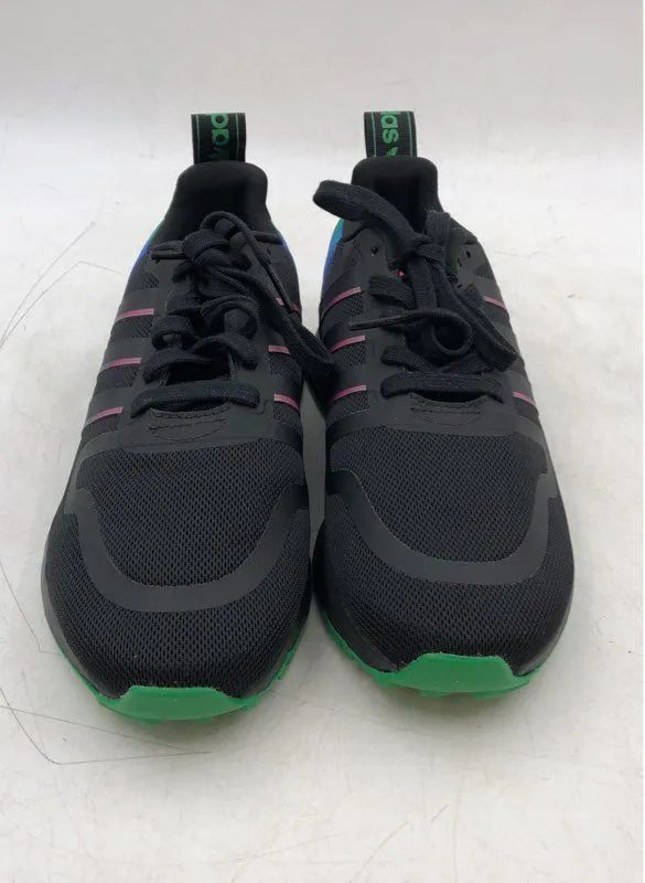 Adidas Men's Multix Rainbow Black Athletic Shoes - Size 7