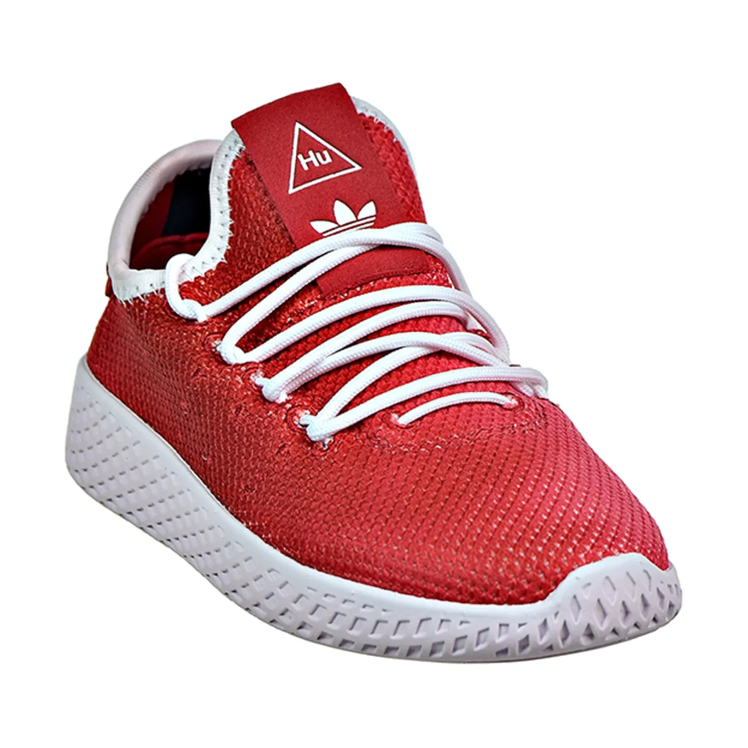 Adidas Pharrell Williams Tennis HU C Little Kid's Shoes Scarlet/White
