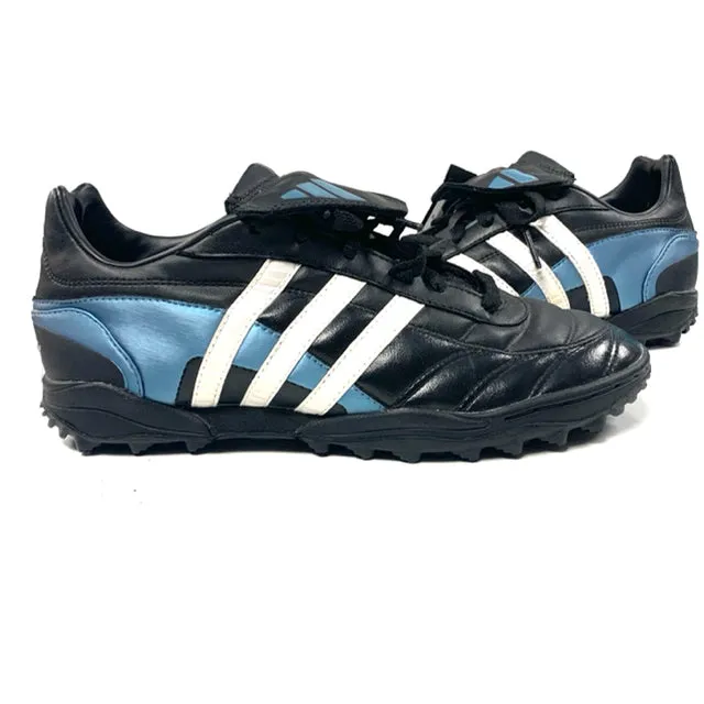 Adidas Size 6 Women's Black Stripe Cleats Shoes