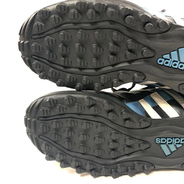 Adidas Size 6 Women's Black Stripe Cleats Shoes