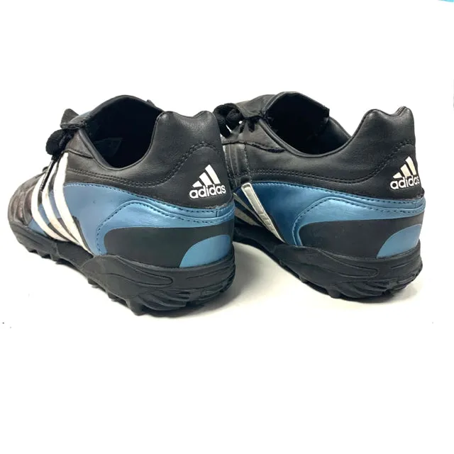 Adidas Size 6 Women's Black Stripe Cleats Shoes