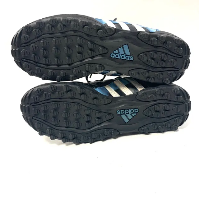Adidas Size 6 Women's Black Stripe Cleats Shoes