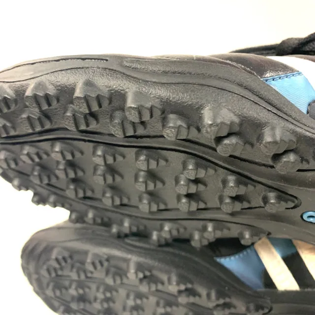 Adidas Size 6 Women's Black Stripe Cleats Shoes