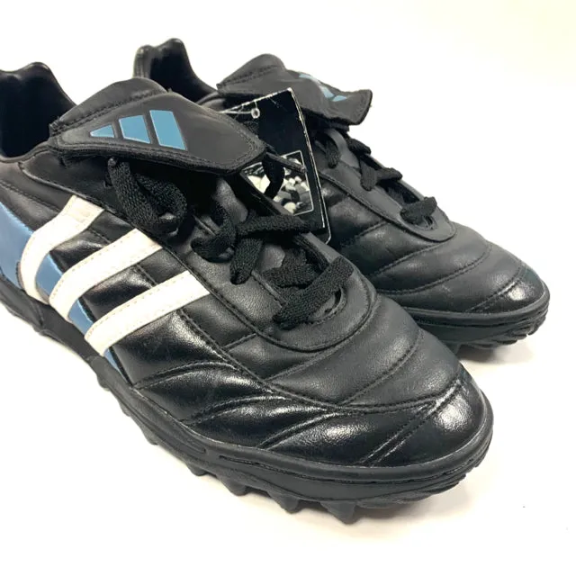 Adidas Size 6 Women's Black Stripe Cleats Shoes
