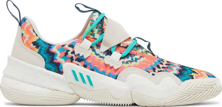 Adidas Trae Young 1 'Tie-Dye' Sneakers, Multicolor