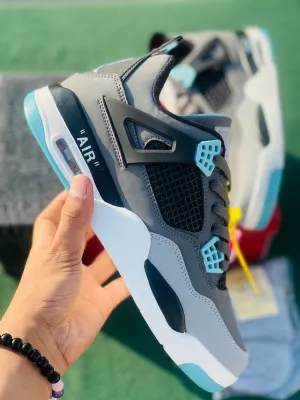 AIR JORDAN RETRO 4-silver