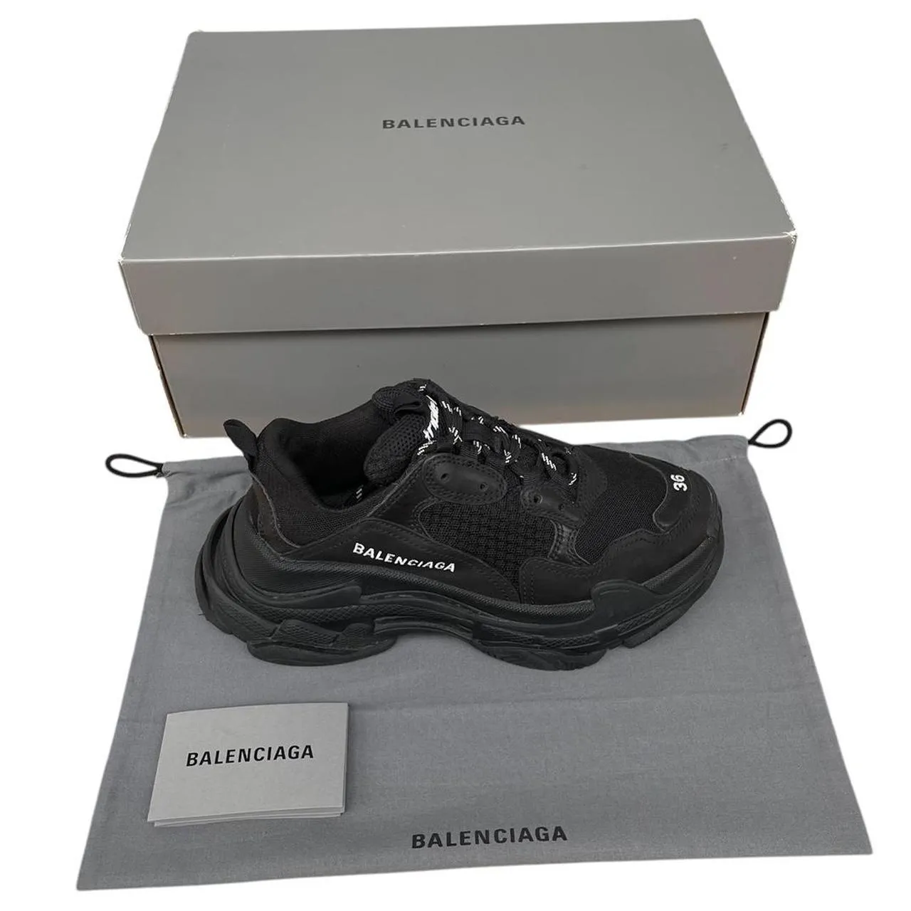 Balenciaga Triple S Mesh Trainers Uk 3