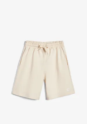 Beige Basic Shorts