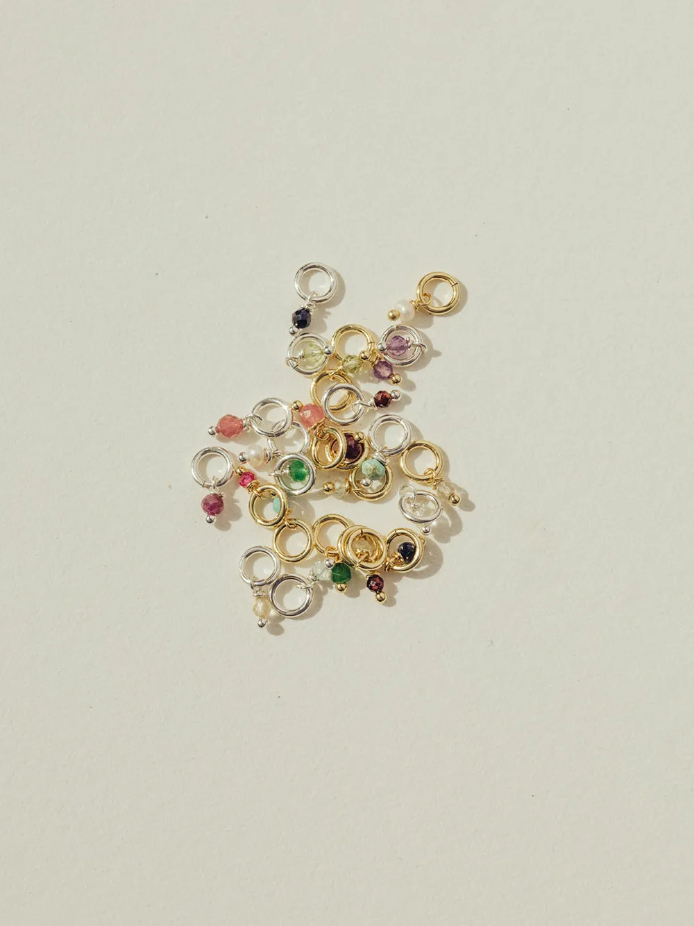 Bestie Birthstone January - Red Garnet | 14K Gold Plated