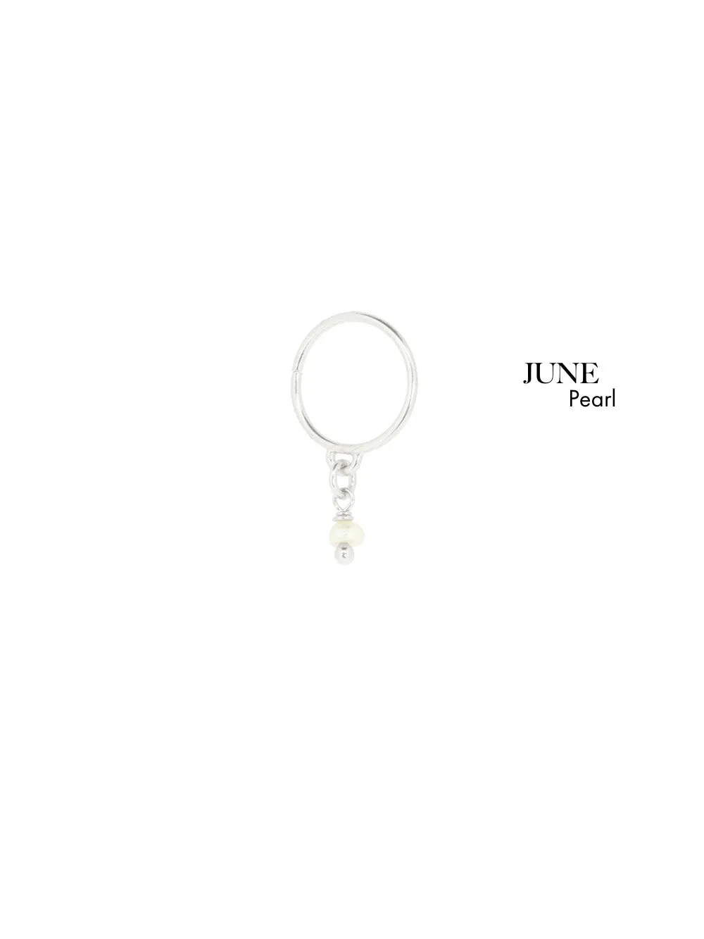 Bestie Birthstone June - Pearl | 925 Sterling Silver