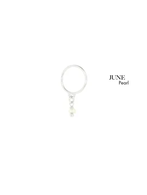 Bestie Birthstone June - Pearl | 925 Sterling Silver