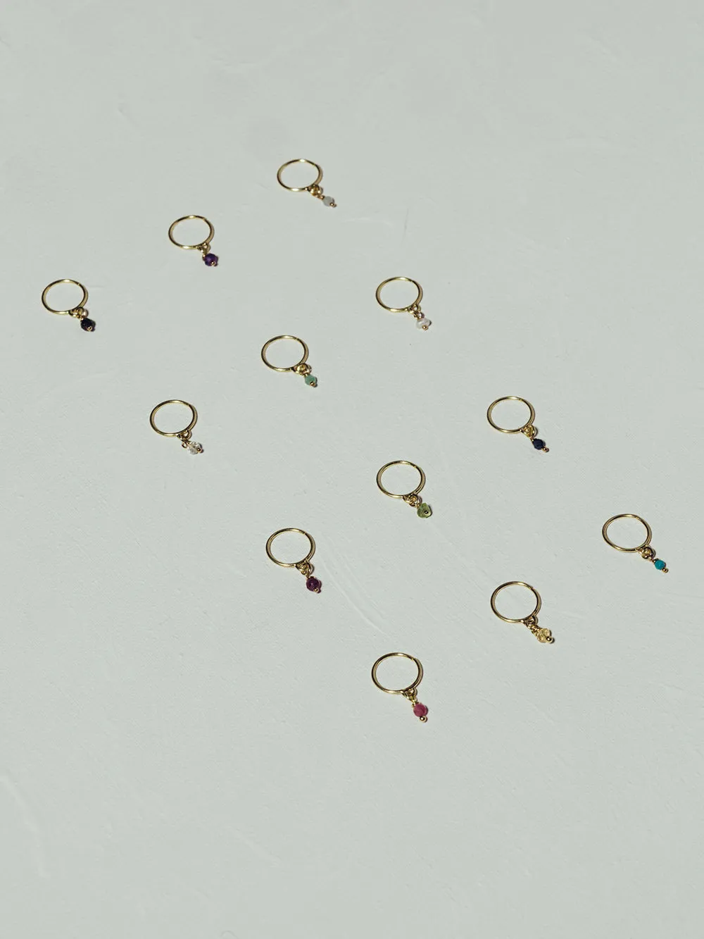 Bestie Birthstone September - Sapphire | 14K Gold Plated