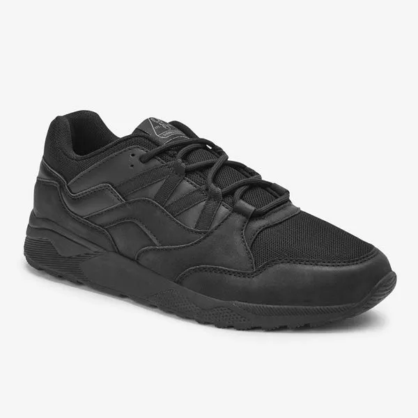 Black Multi Panel Trainers