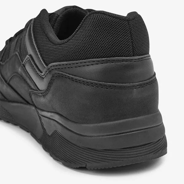 Black Multi Panel Trainers
