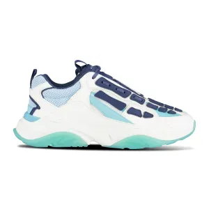 Bone-Runner Trainers Baby Blue, Navy & White