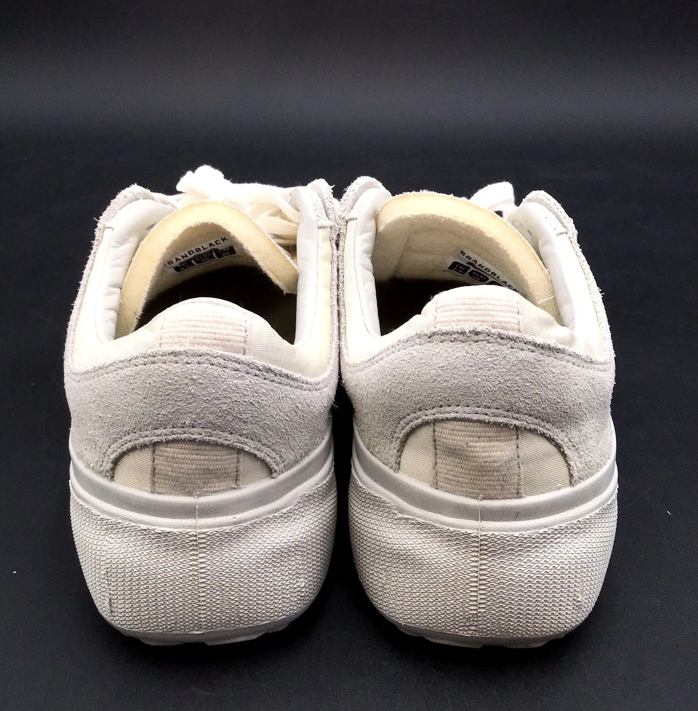 Brandblack Women's White Athletic Shoes - Size 8