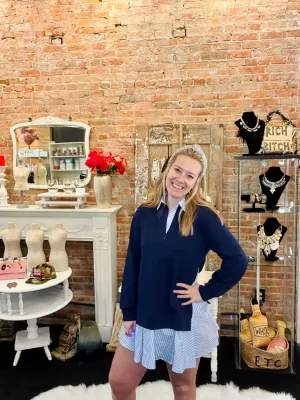 Brooke Mini Pullover Dress