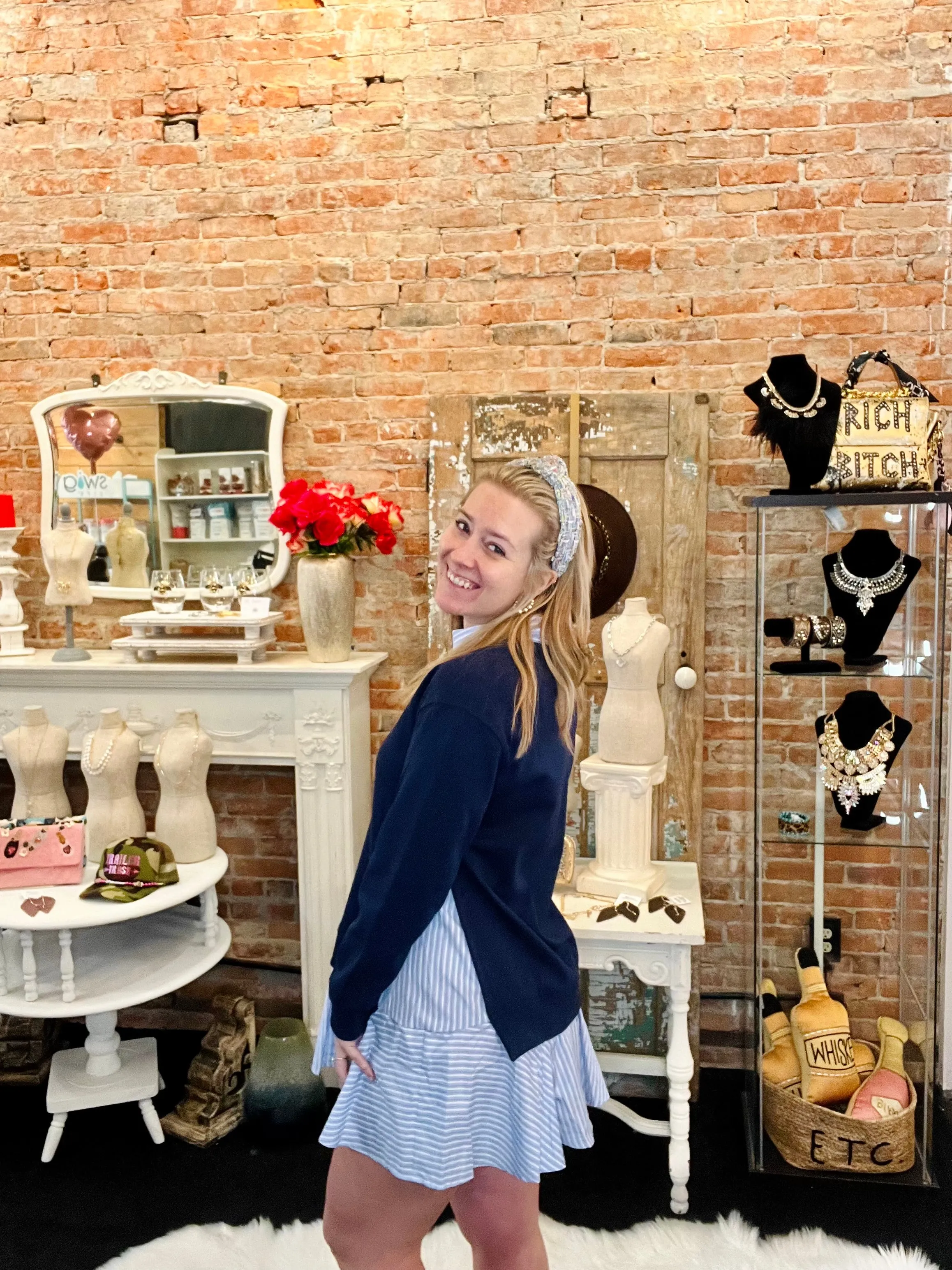 Brooke Mini Pullover Dress