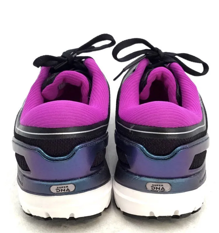 Brooks Women's Transcend 5 1202631B023 Black Purple Athletic Shoes - Size 7B