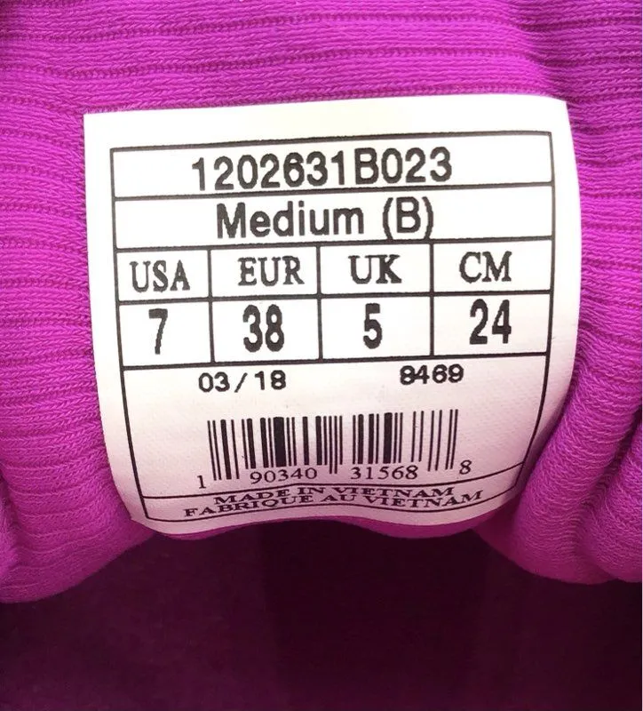 Brooks Women's Transcend 5 1202631B023 Black Purple Athletic Shoes - Size 7B