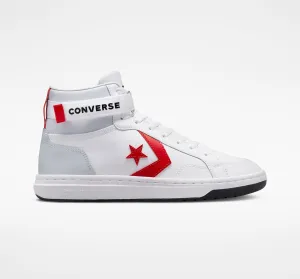 Converse Pro Blaze V2 Mid White/Ghosted/Red