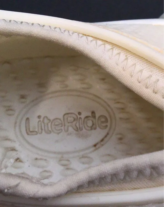 Crocs Women's LiteRide 360 Pacer 206705 Cream Athletic Shoes - Size 6
