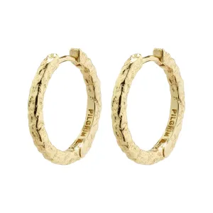 Elanor Gold Plated Hoops
