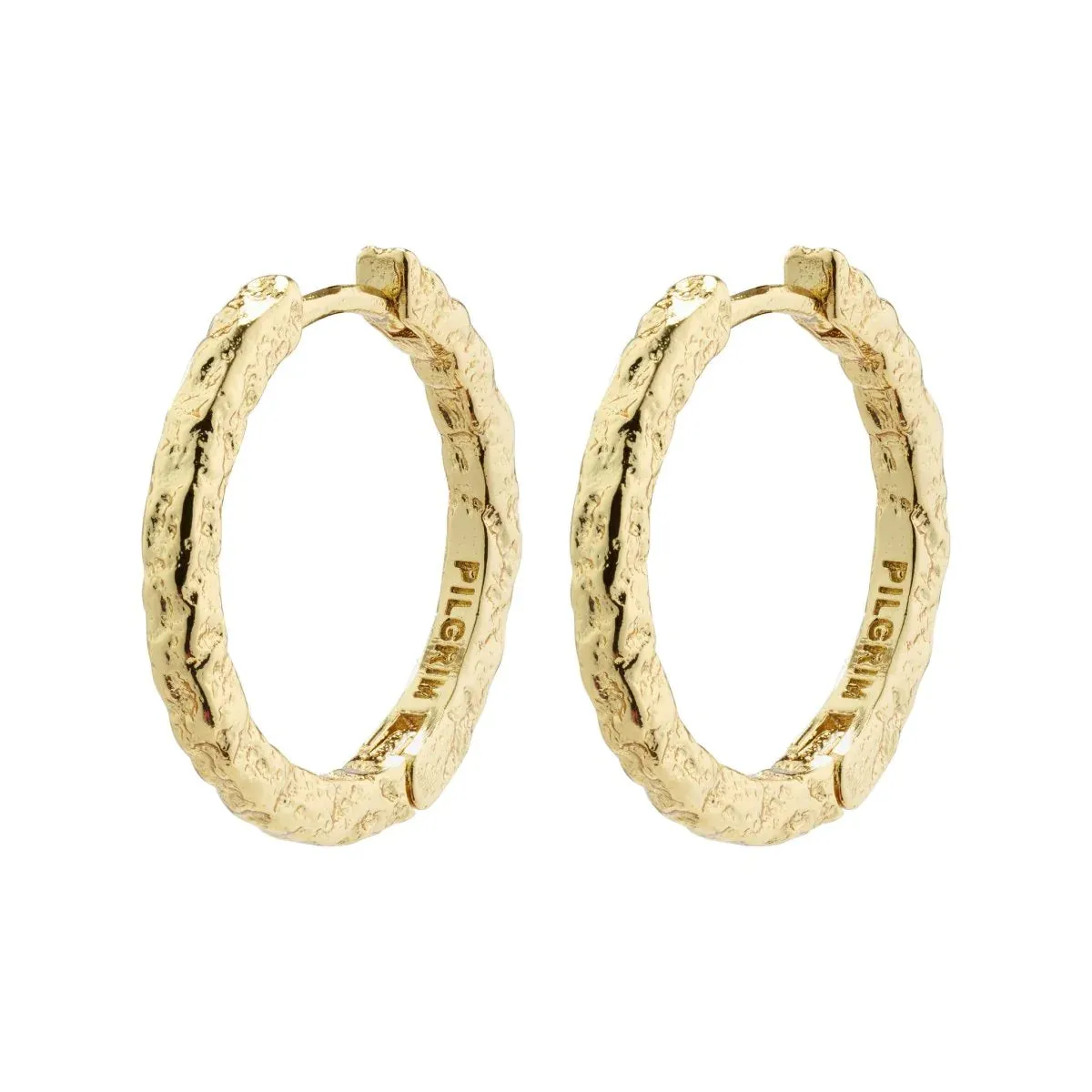 Elanor Gold Plated Hoops
