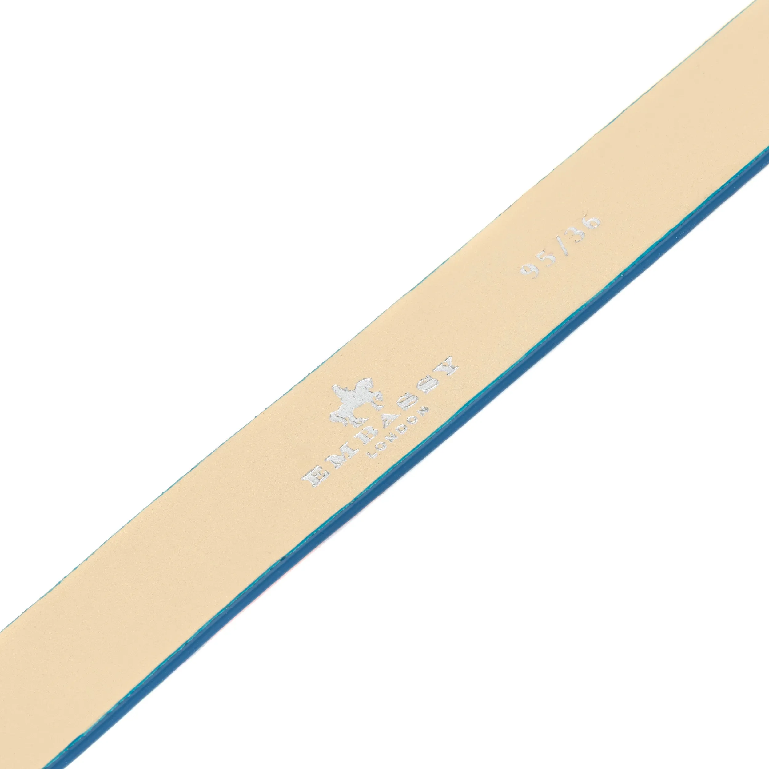 Emma - Summer Colours - Women's Italian leather classic belt in eye catching tones