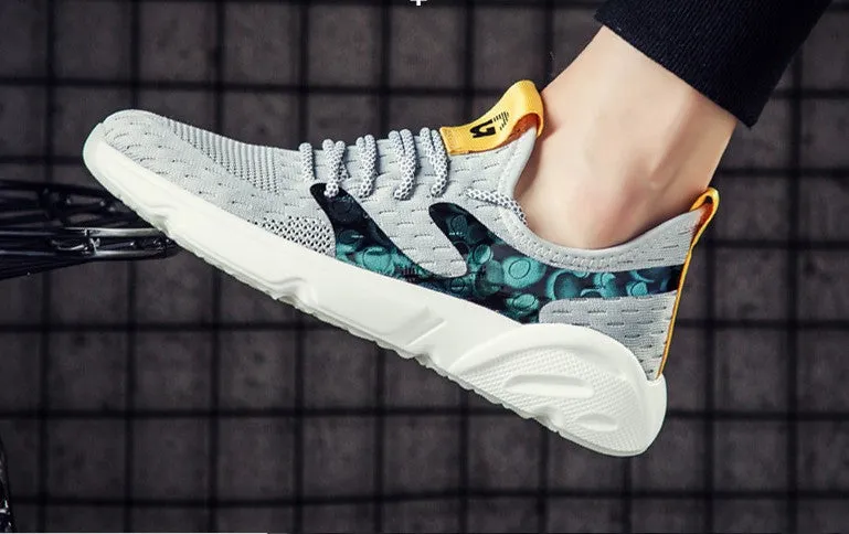 FAMAN MULTI KNITTED TRAINERS