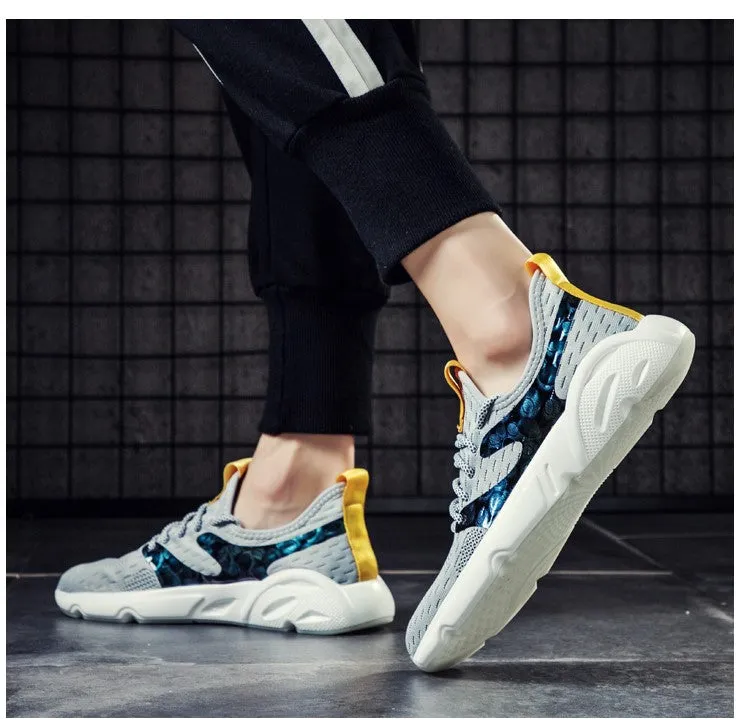 FAMAN MULTI KNITTED TRAINERS