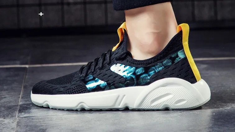 FAMAN MULTI KNITTED TRAINERS