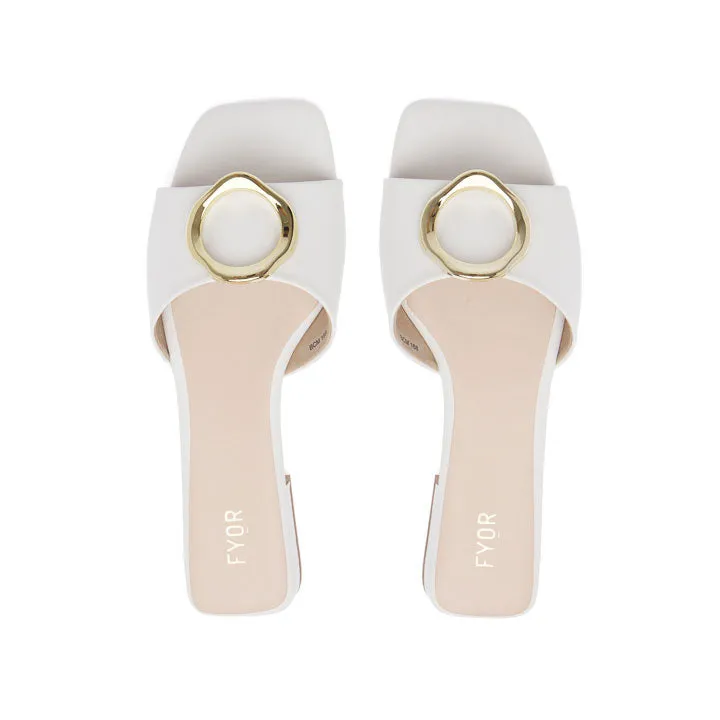 Golden Hoop Adorned Flat BCM 168