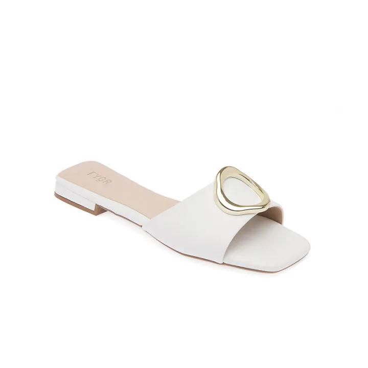 Golden Hoop Adorned Flat BCM 168