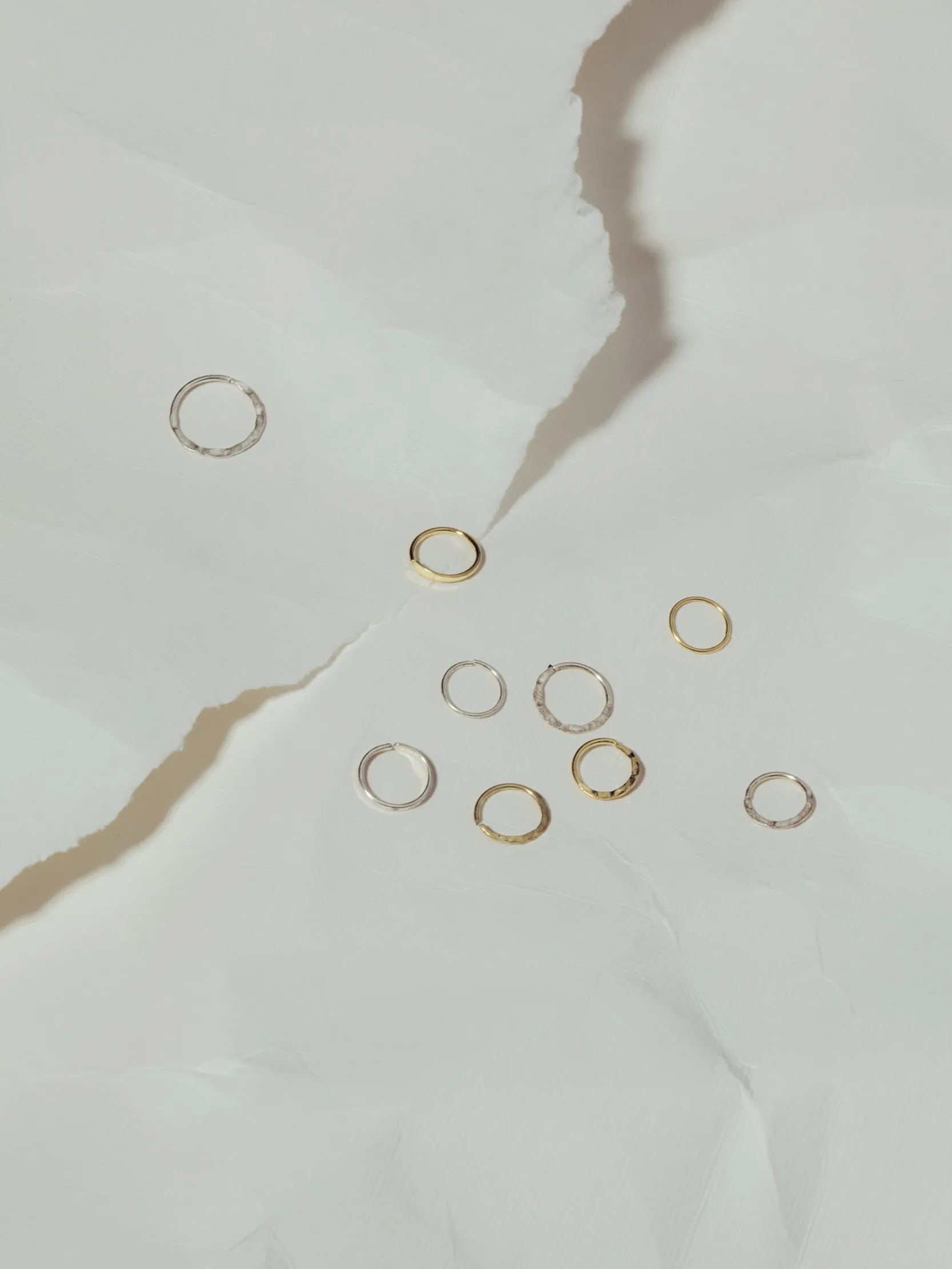Higher level hammered | 925 Sterling Silver