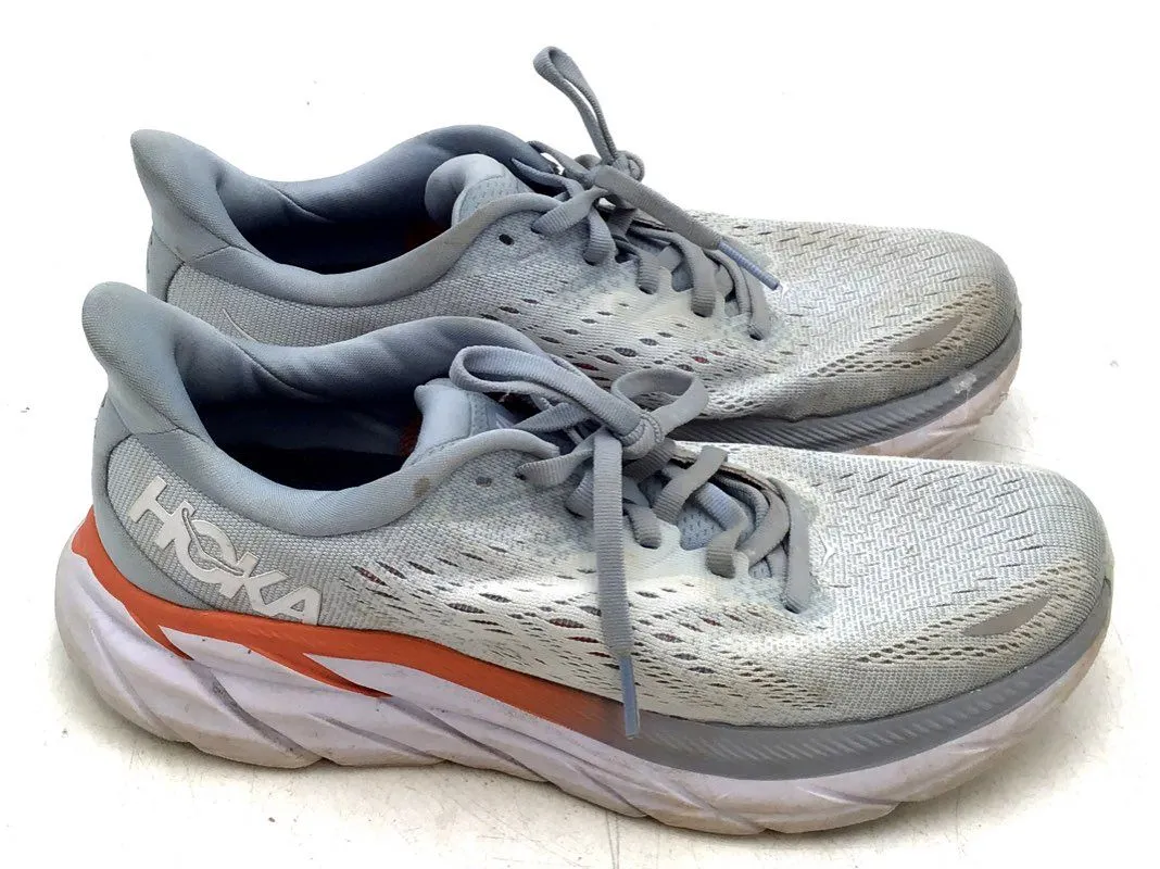 Hoka One One Women's Clifton 8 1119394 BFPA Gray Athletic Shoes - Size 7.5B