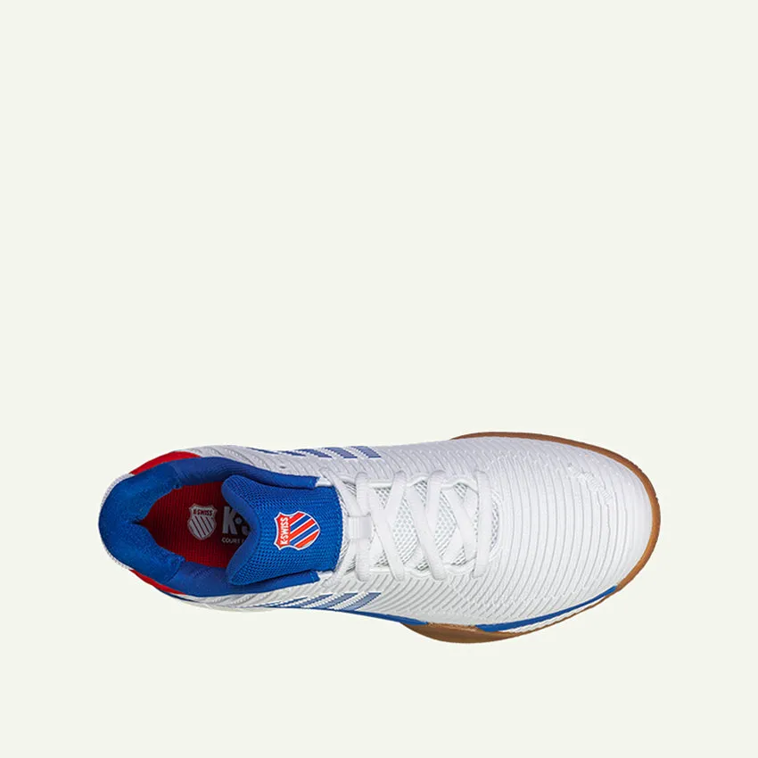 Hypercourt Express 2 Indoor Men's Shoes - White/Red