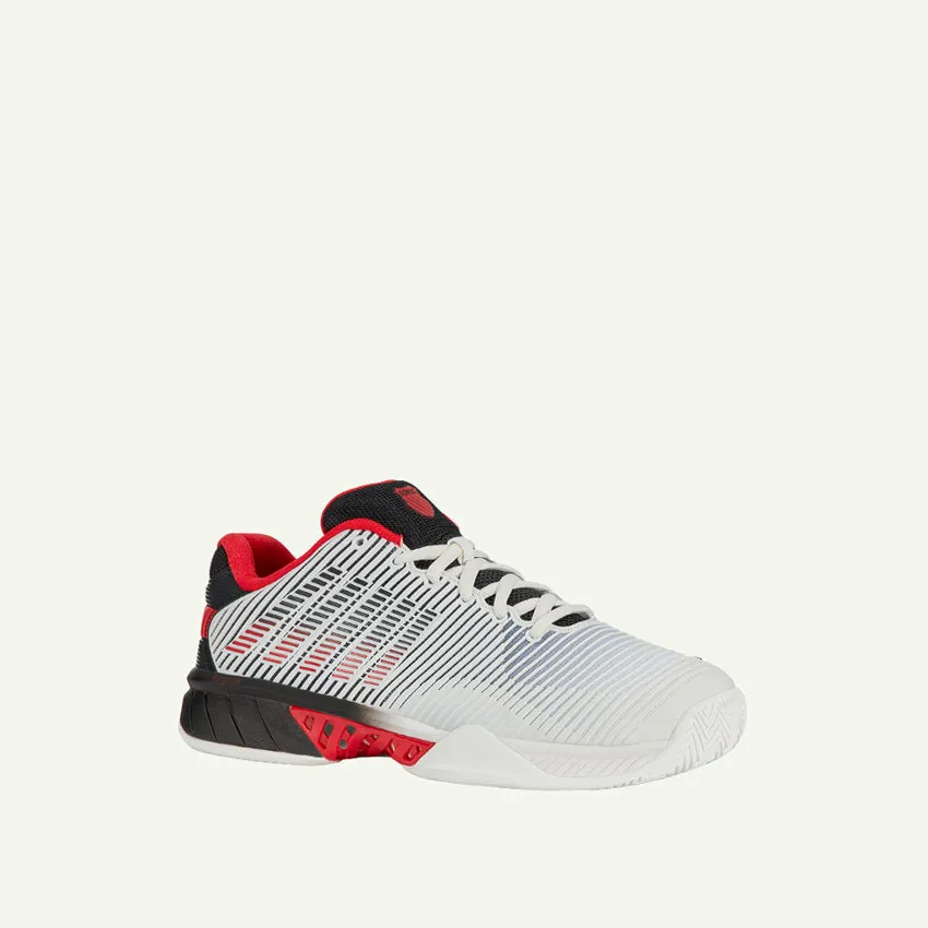 Hypercourt Express 2 Men's Shoes - Bright White/Stretch Limo/High Risk Red