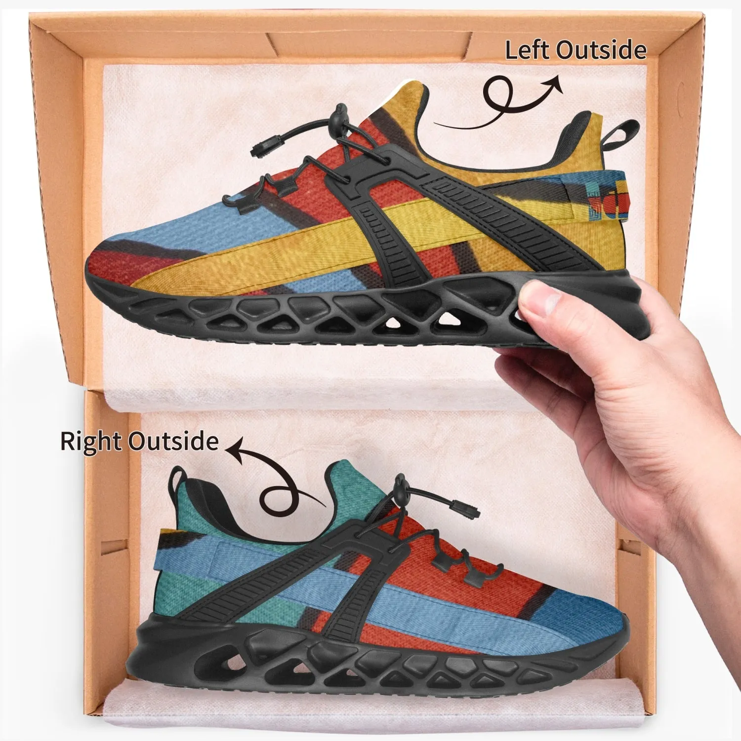 Idee Unisex Mesh Running Shoes