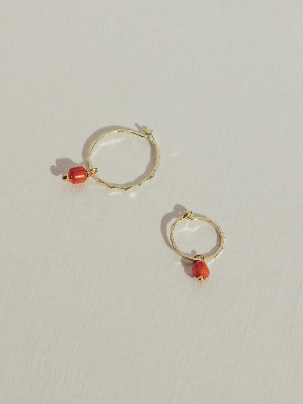 Love is easy - Bamboo Coral | 14K Gold Plated