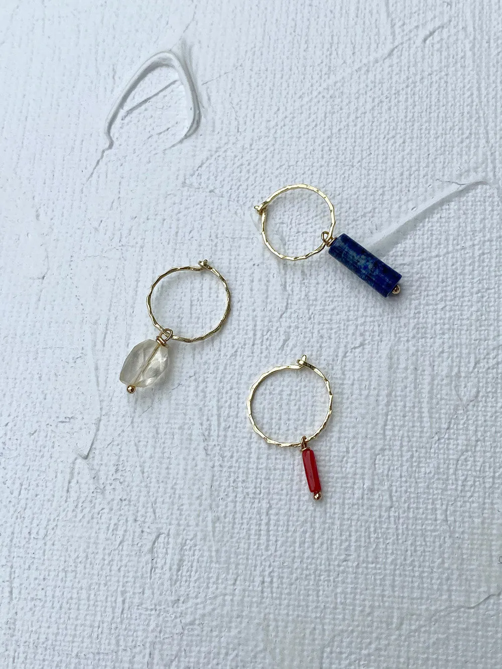 Love is easy coral - stick | 14K Gold Plated