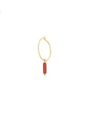 Love is easy coral - stick | 14K Gold Plated