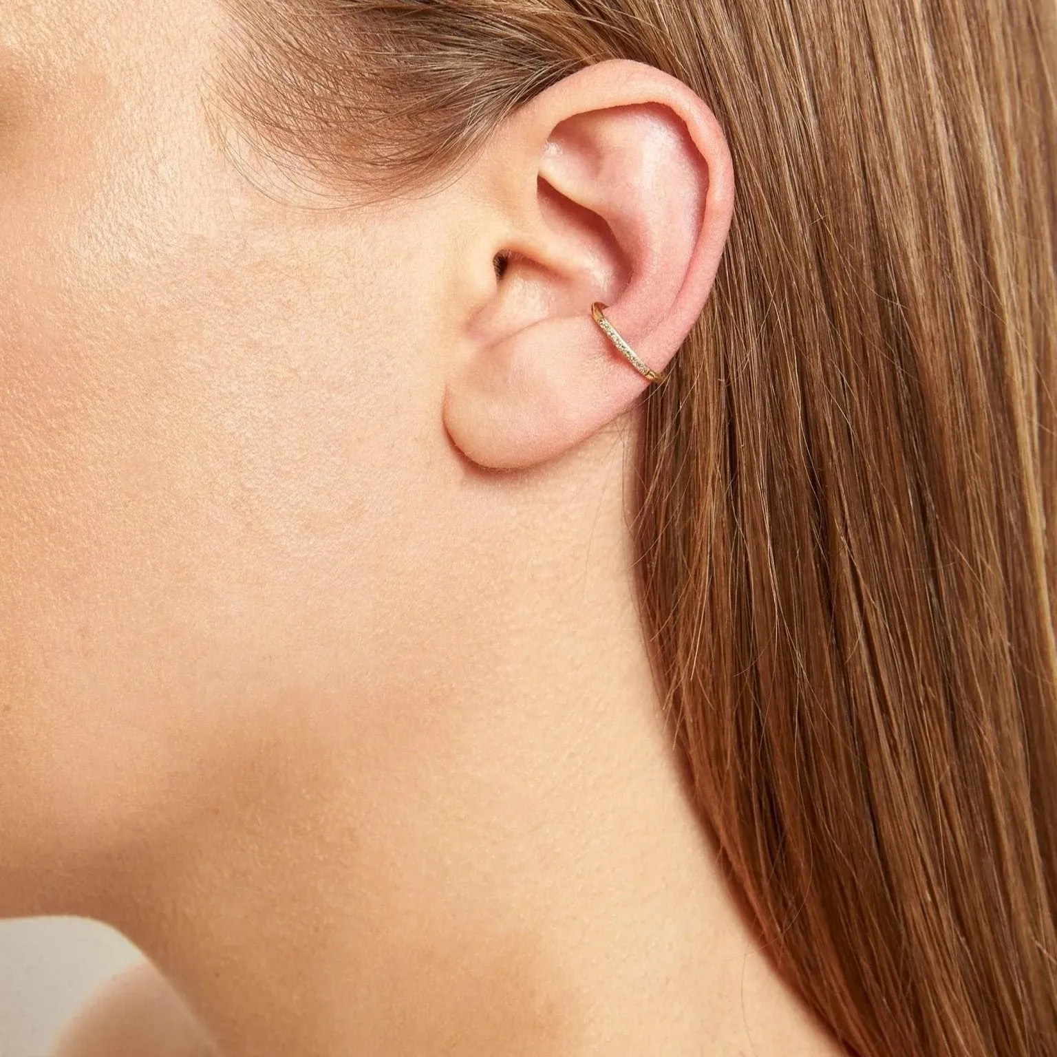 Mono Billy Cuff Gold Earring