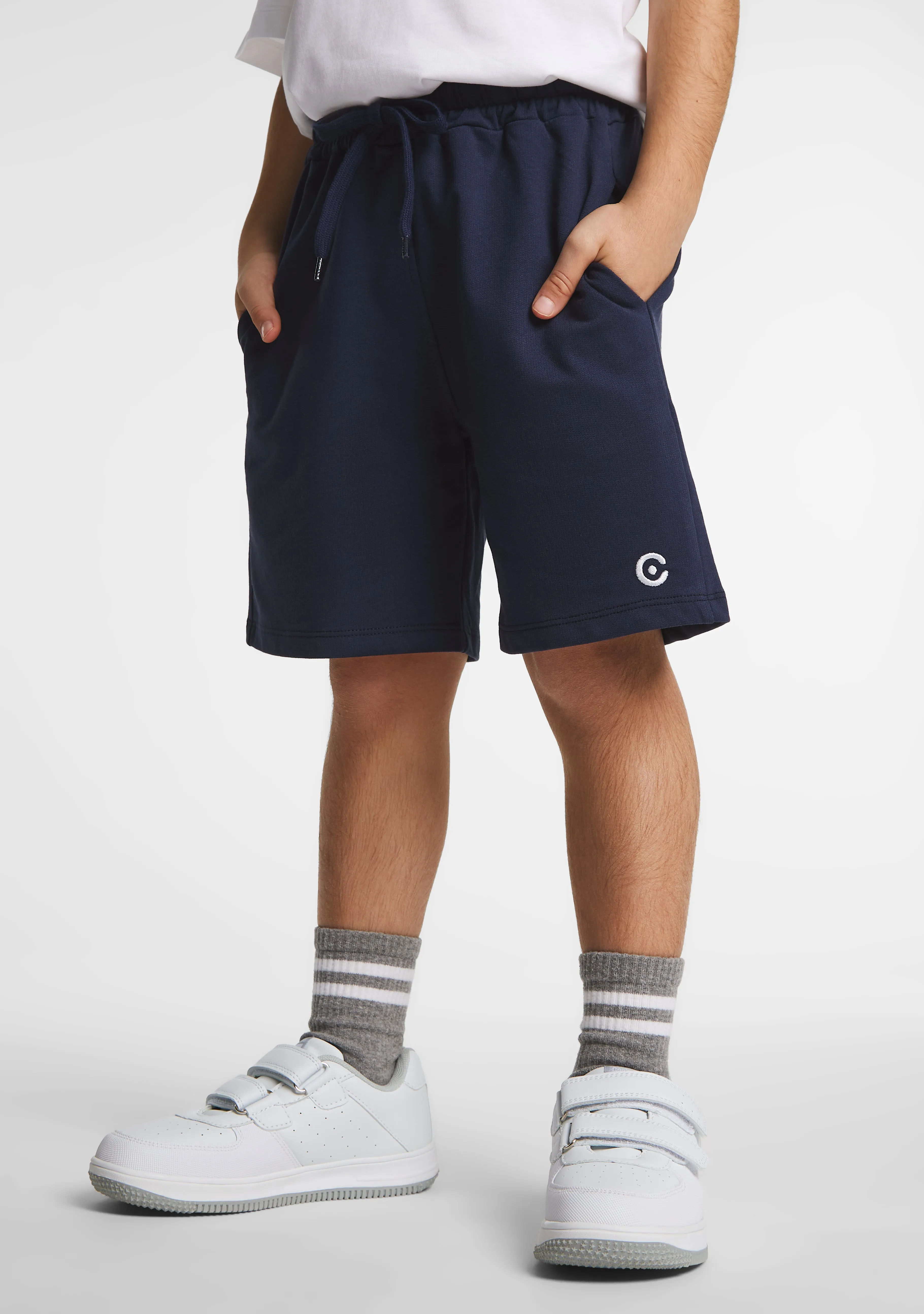 Navy Basic Shorts