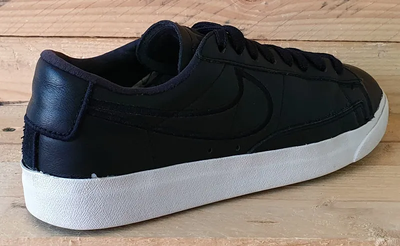 Nike Blazer London Low Leather Trainers UK4/US6.5/EU37.5 AA3001-001 Black/White