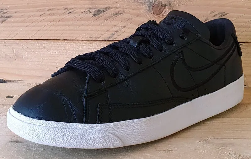 Nike Blazer London Low Leather Trainers UK4/US6.5/EU37.5 AA3001-001 Black/White