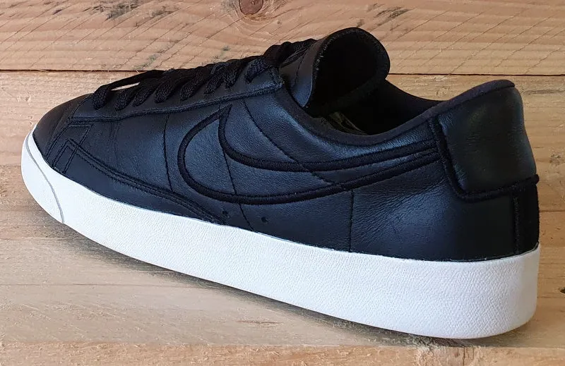 Nike Blazer London Low Leather Trainers UK4/US6.5/EU37.5 AA3001-001 Black/White