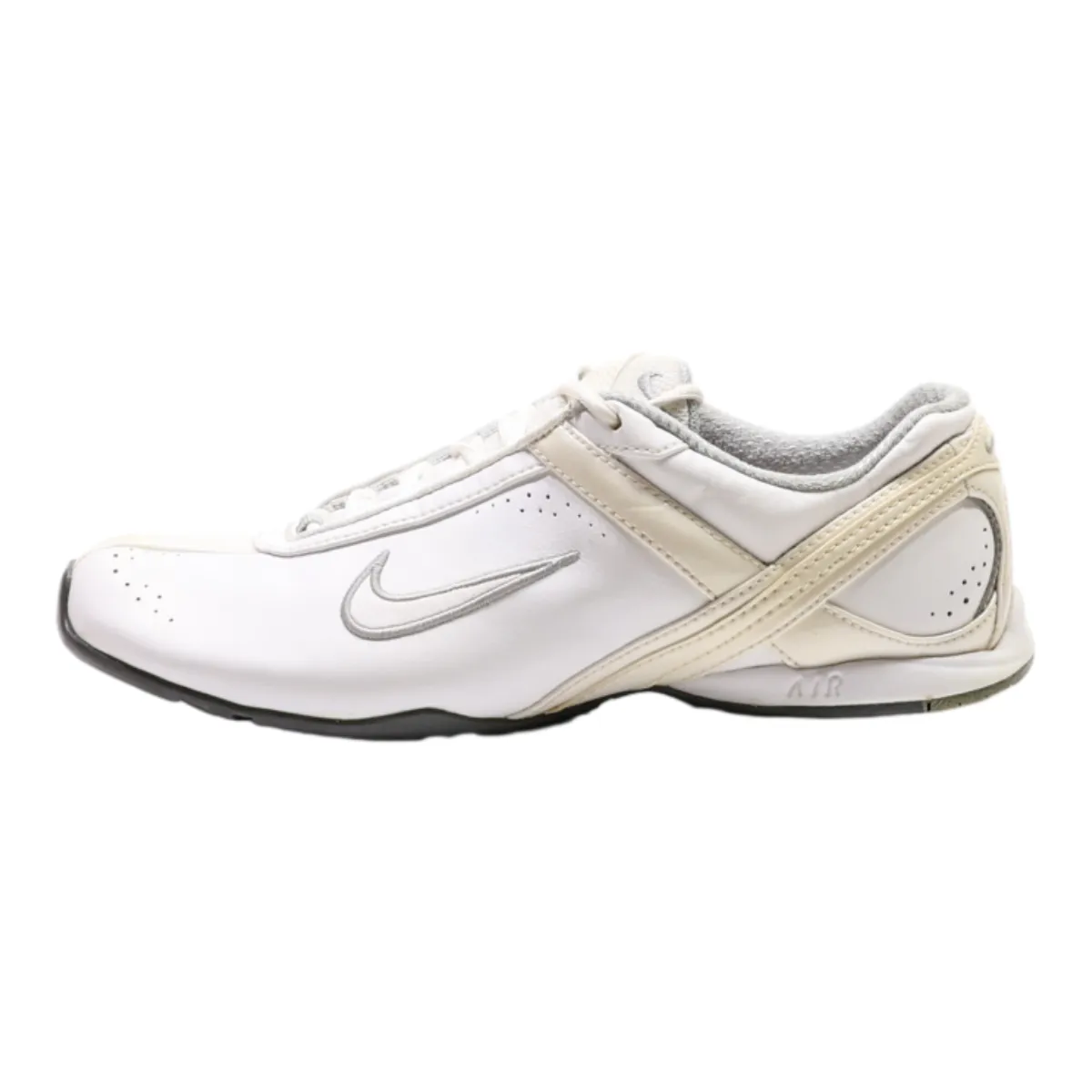 NIKE Low Top Trainers White Leather Womens UK 5
