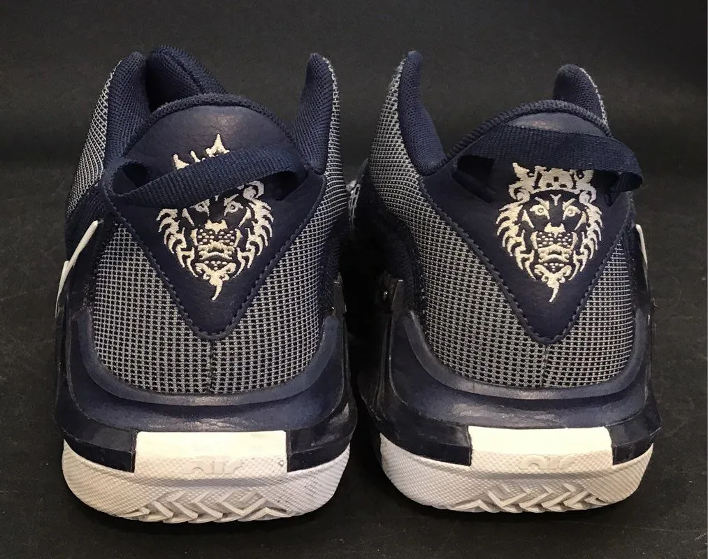 Nike Men's Lebron Witness 7 Tb Blue White Running Athletic Shoes - Size 7